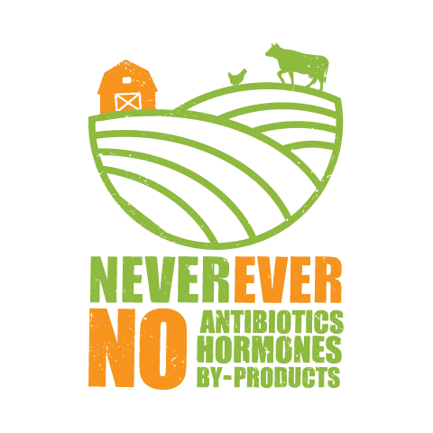 never ever campaign logo