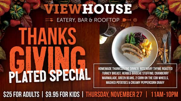 Thanksgiving plated special