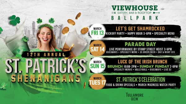 st patricks weekend