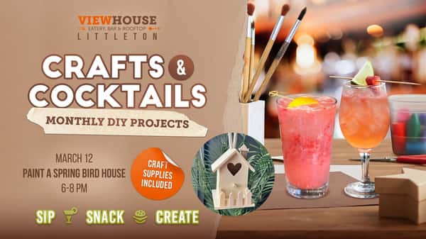 crafts & cocktails march