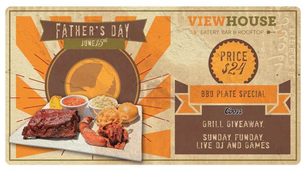 fathers day plate