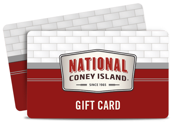 National Coney Island gift card