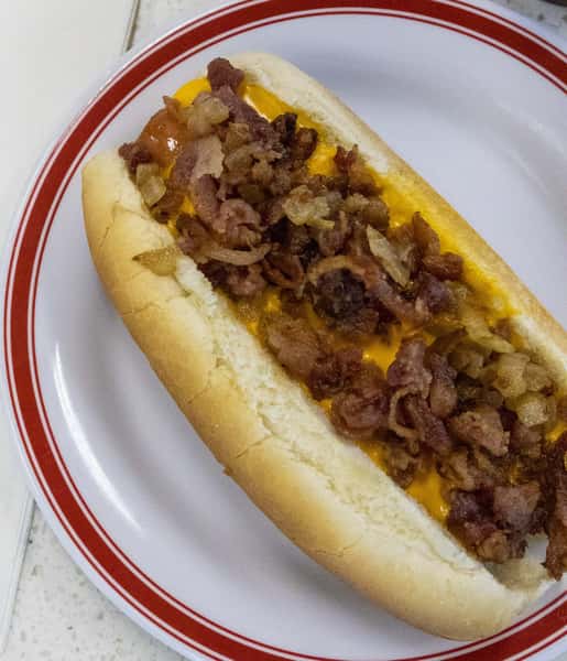 Cheesy Bacon Dog