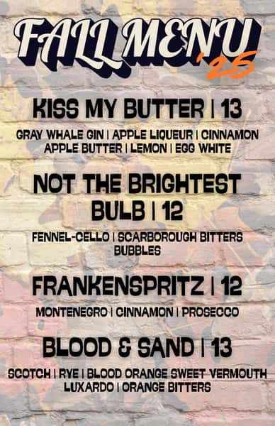FALL COCKTAILS