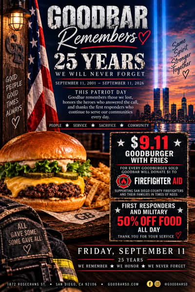 9/11 Goodbar Remembers