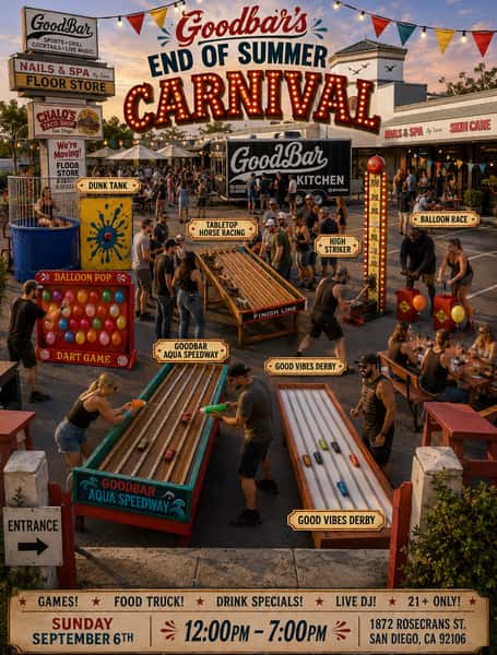 Parking Lot view of Carnival