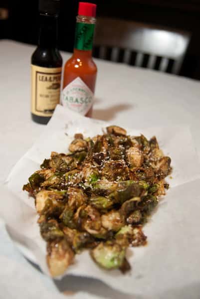 Aunt Rita's Fried Brussels Sprouts or Fried Broccoli (Or Half and Half)
