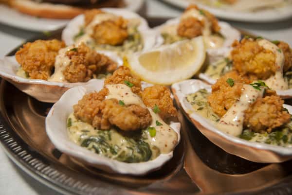 Oysters Rockefeller
