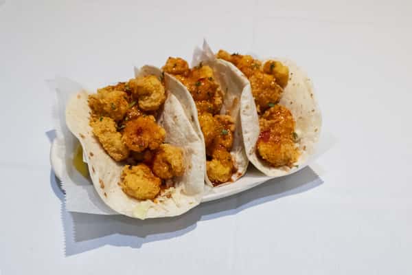 Fried or Grilled Shrimp Tacos (3)