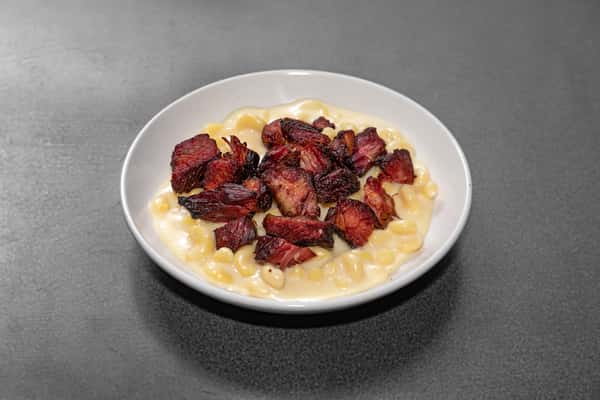 Mac & Beer Cheese Burnt Ends