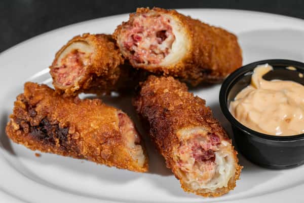 Reuben Egg Rolls