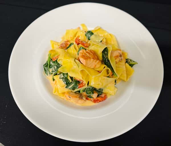 Salmon Pappardelle