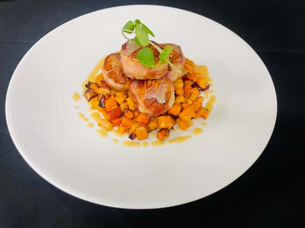 Pan-Seared Sea Scallops