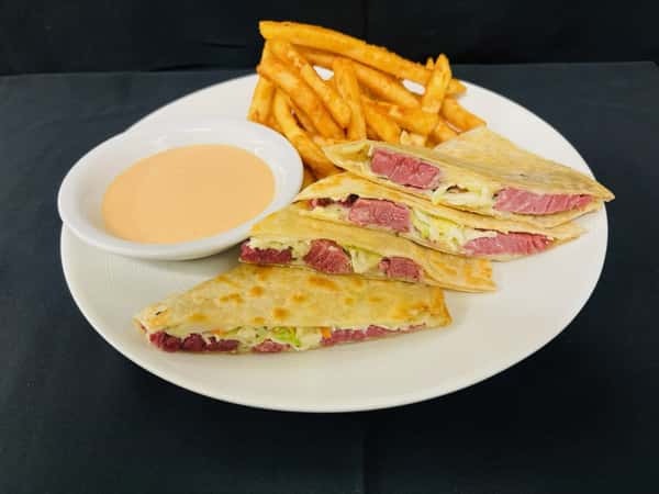 Reuben Quesadilla