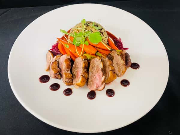 Balsamic & Blueberry Duck Breast