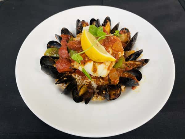 Portuguese Scrod & Mussels