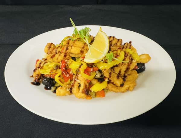 Mediterranean-Style Fried Calamari