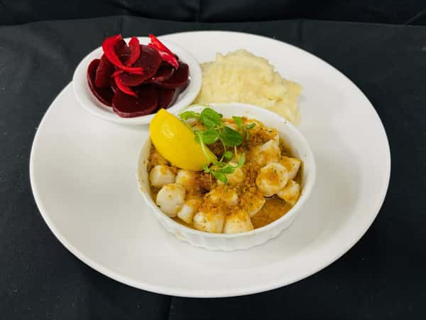 Baked Bay Scallops