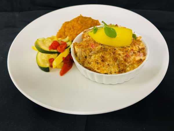 Luncheon Baked Cod Thermidor