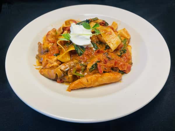 Chicken & Tomato Mascarpone Pappardelle