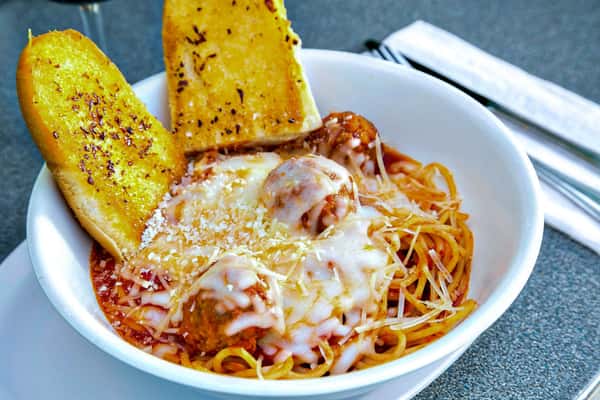 spaghetti and meatballs