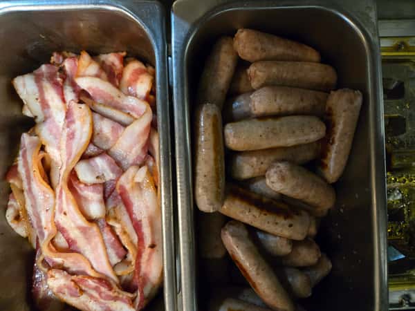 Bacon and Sausage