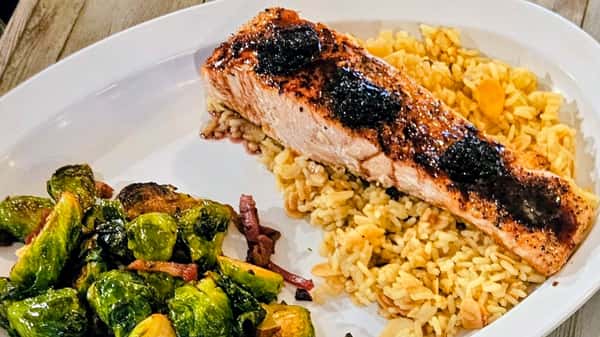 Blackberry Bourbon Salmon