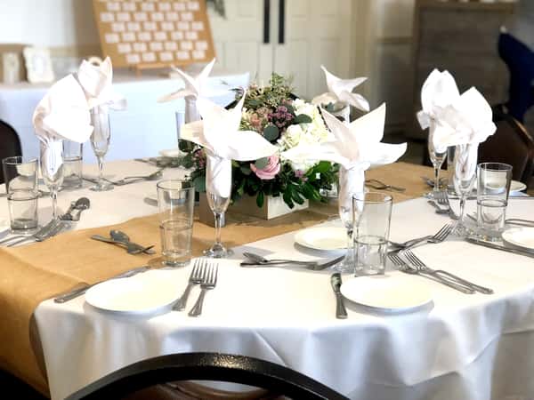 Table Set for Proud Bird Holiday Perks