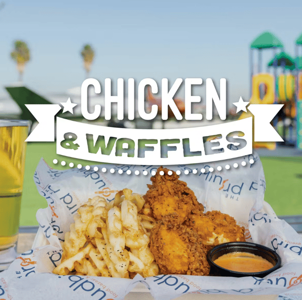 chicken and waffles