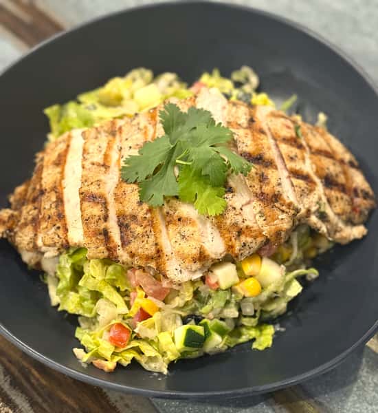 Mexican Chopped Salad with Grilled Chicken