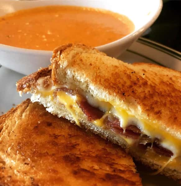 Grilled Cheese & Tomato Soup