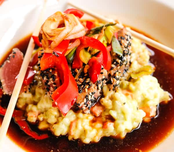 Sesame Encrusted Seared Tuna