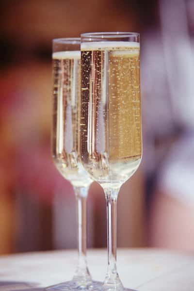 Champagne glasses