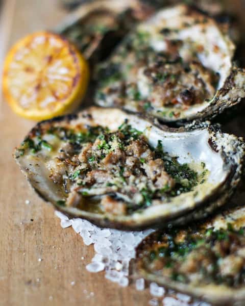 Oysters Rockefeller