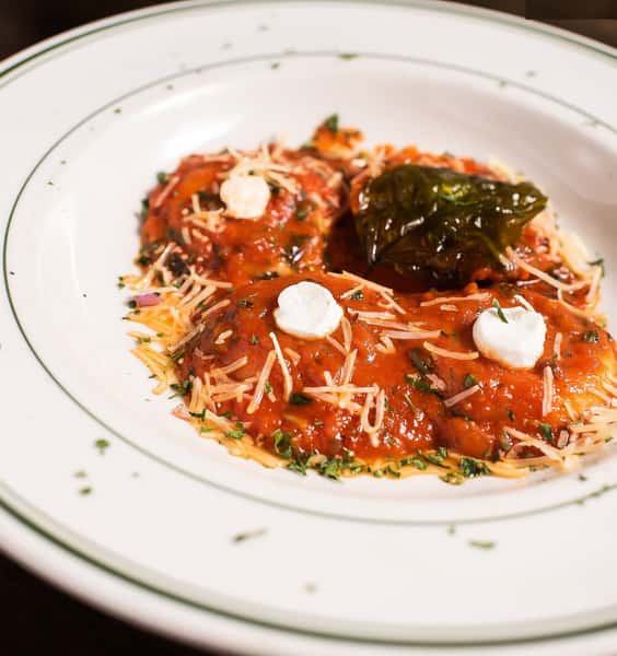 Goat Cheese Ravioli