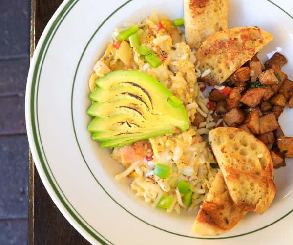 Smoked Salmon Scramble