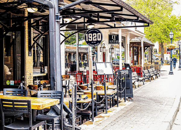 Restaurant exterior