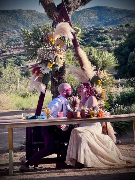 bride and groom