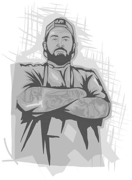 Illustration of Josh Bentrem