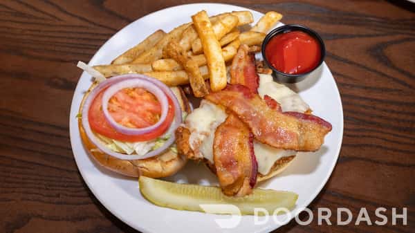 Malone's Crispy Chicken Club Sandwich
