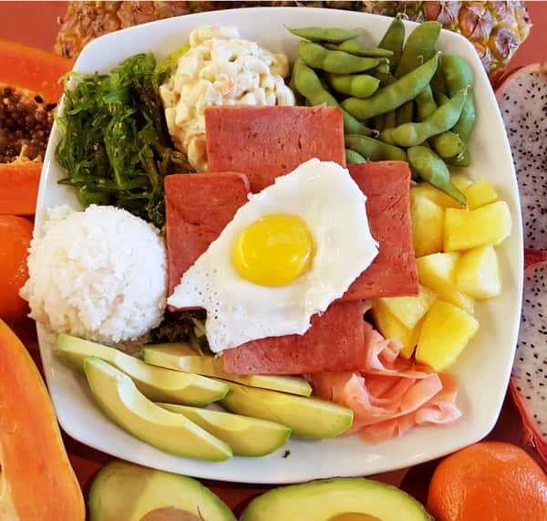 LARGE SPAM & Fried Egg