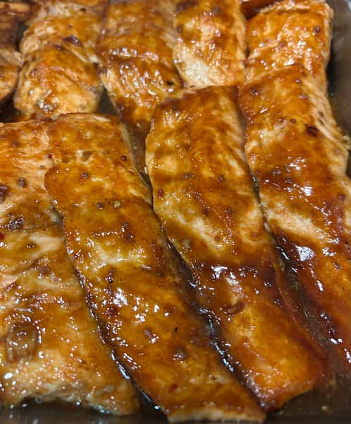 Soy Ginger Glazed Salmon