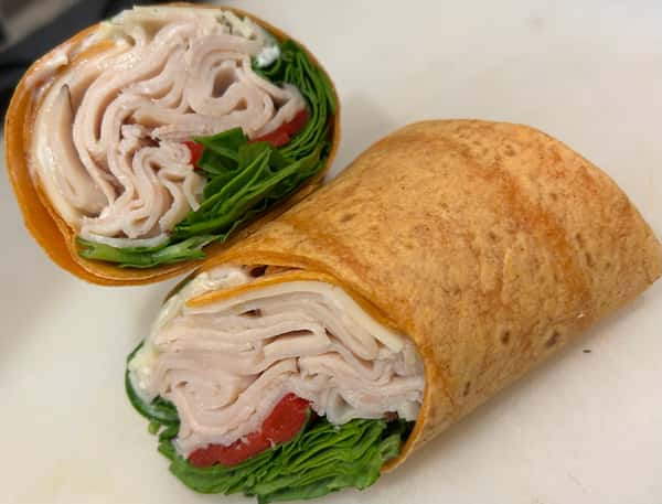 Spinach Turkey Wrap