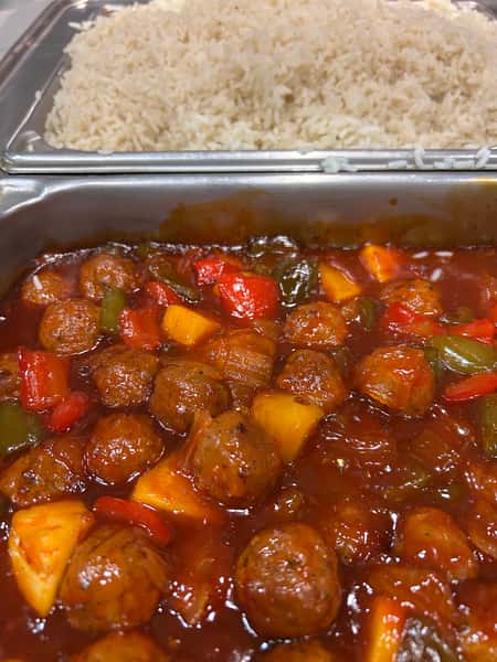 Hoisin Sweet n' Sour Meatballs