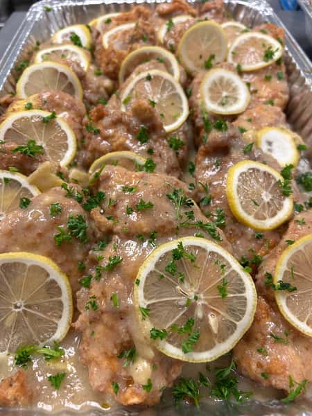 Lemon Chicken with Rice