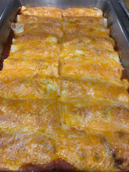 Beef OR Chicken Enchiladas
