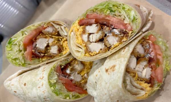 Crispy Chicken Club Wrap