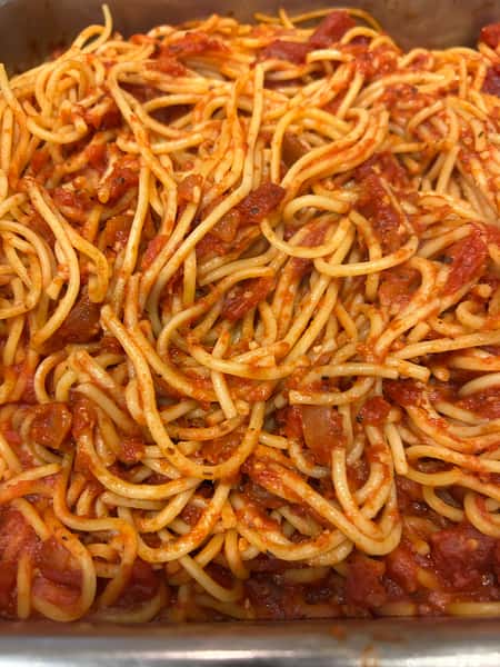 Pasta with Marinara Sauce