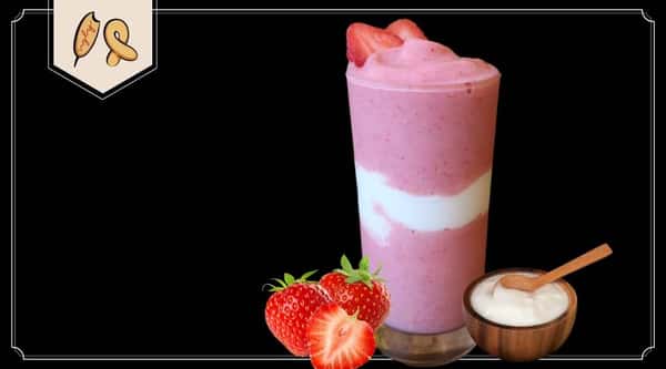 Strawberry Yogurt Frappe