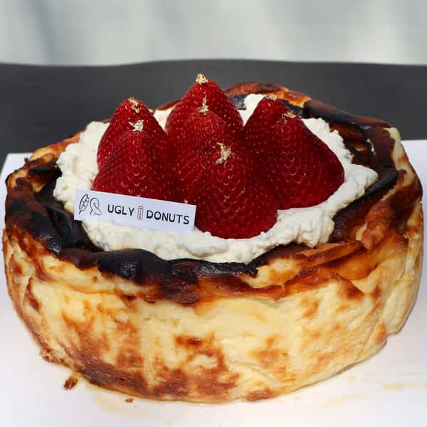 Burnt Basque Cheesecake - Strawberry